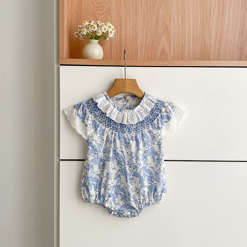 Jumpsuit Bayi Perempuan Baru L - Newborn Baby Girl Romper Floral ulasan dan harga
