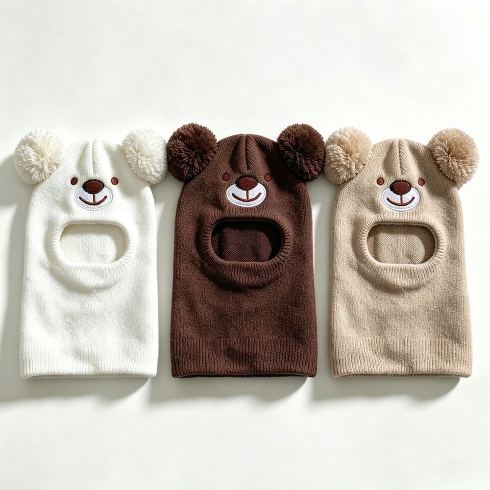 Topi Bayi Tebal untuk Musim Di - Infant Beanie Hat With Ears ulasan dan harga