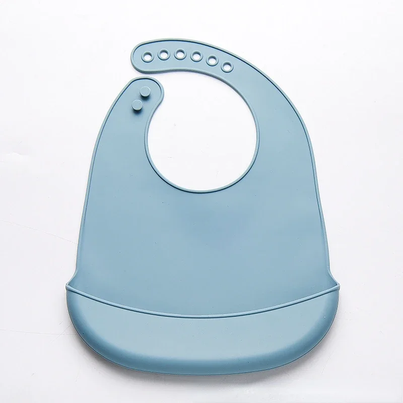1 buah Celemek Makan Bayi Sili - Waterproof Baby Bibs Silicone ulasan dan harga