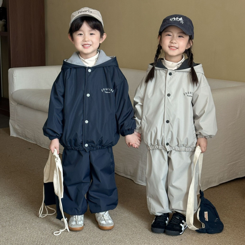 Setelan Hoodie Anak Laki-laki  - Toddler Boy Winter Fleece Jacket ulasan dan harga