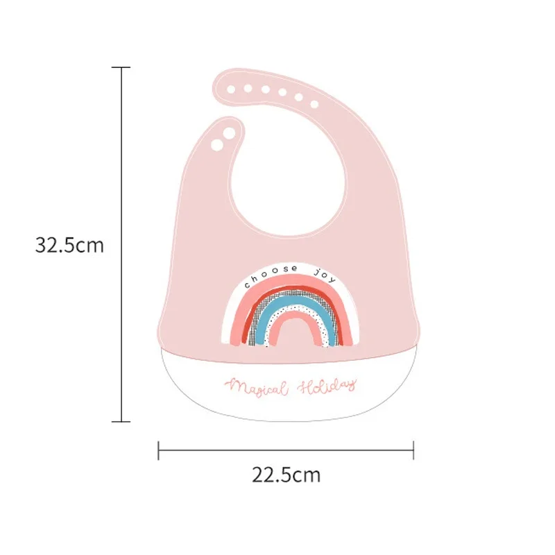 Celemek Bayi Tahan Air Silikon - Waterproof Baby Bibs Silicone ulasan dan harga