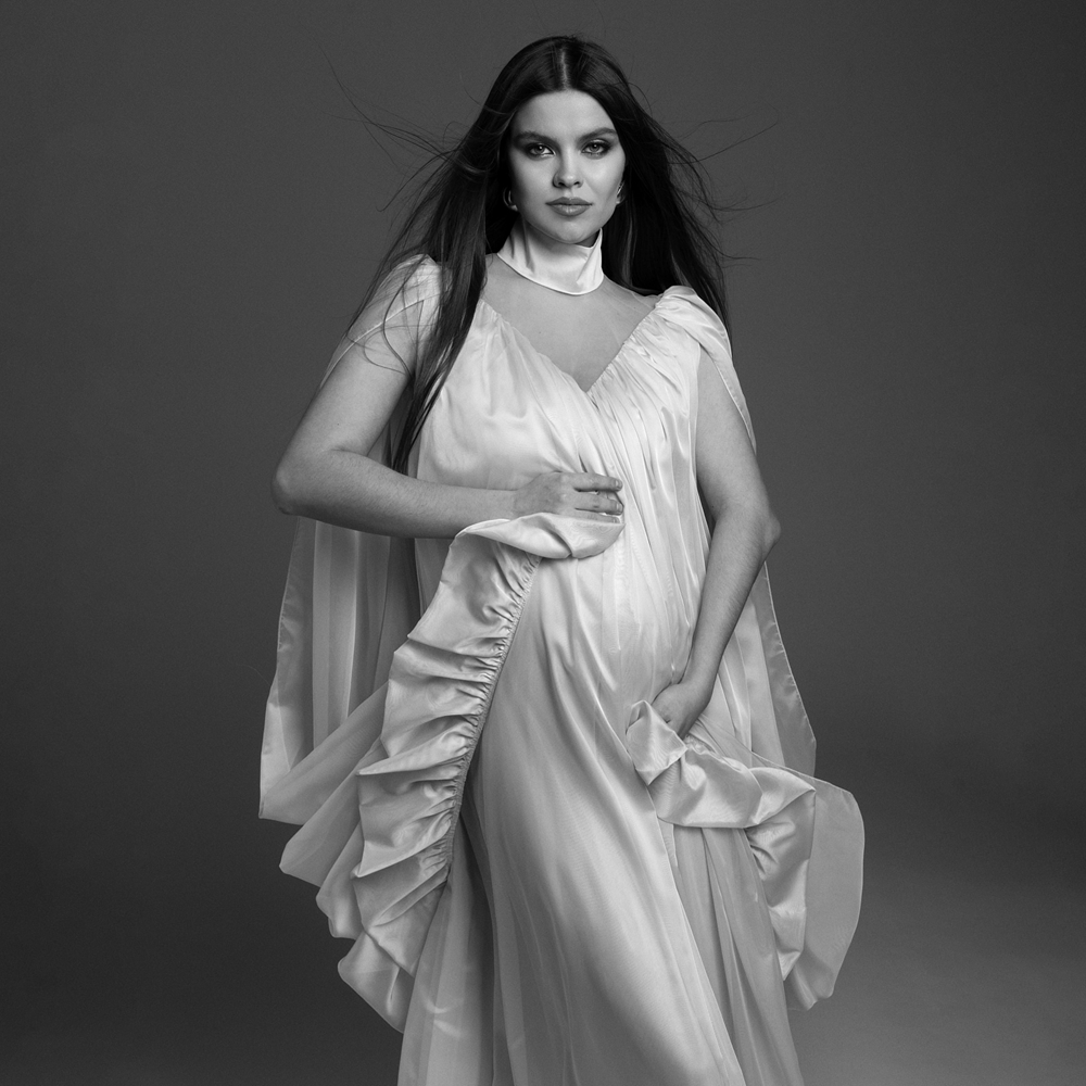 Gaun Fotografi Kehamilan Model - Maternity Wear ulasan dan harga