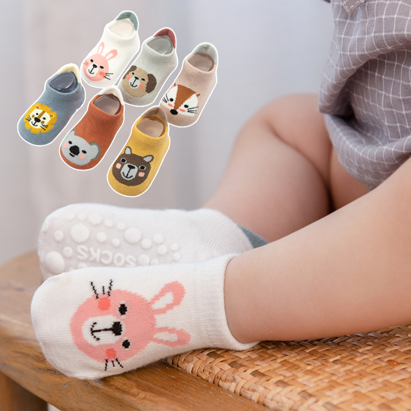 6 pasang/lot kaus kaki bayi ba - Unisex Baby Socks Non Slip ulasan dan harga
