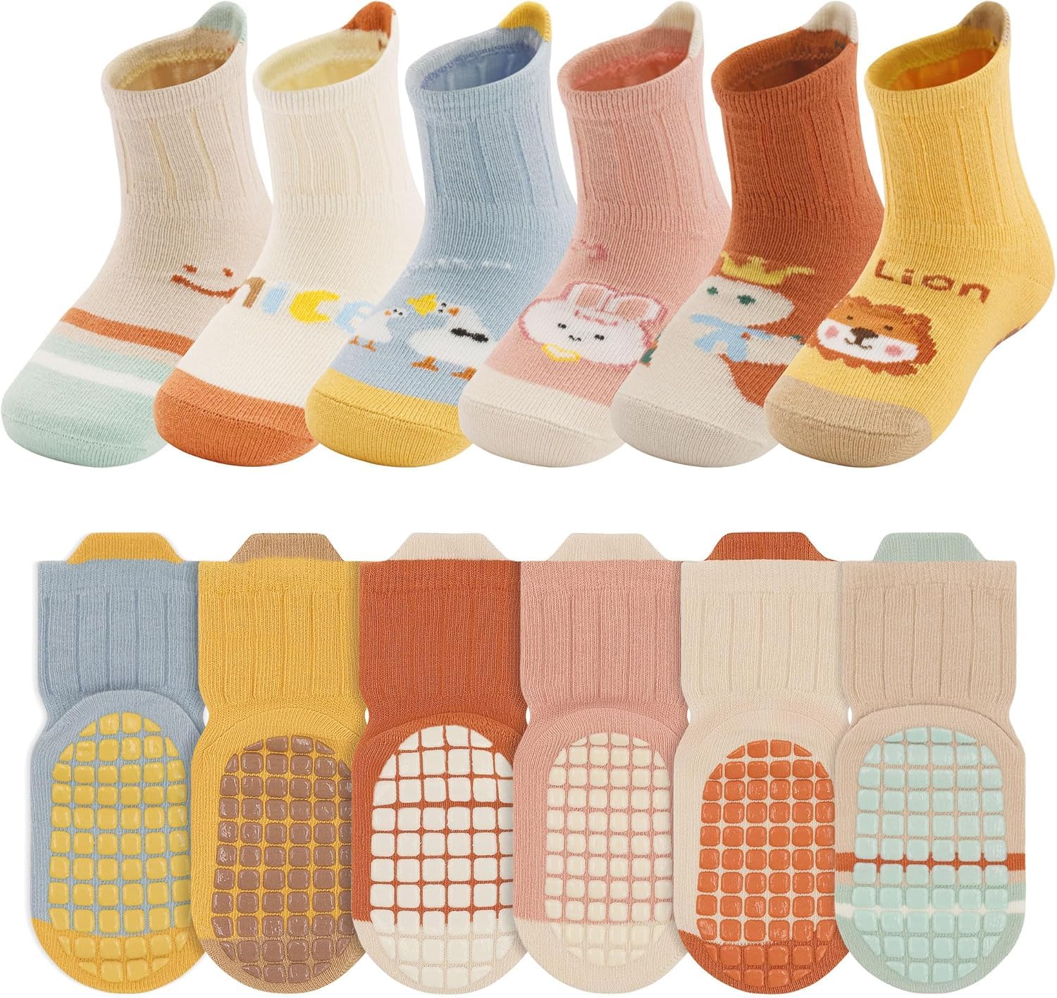 Kaus Kaki Anti Selip Balita, K - Unisex Baby Socks Non Slip ulasan dan harga
