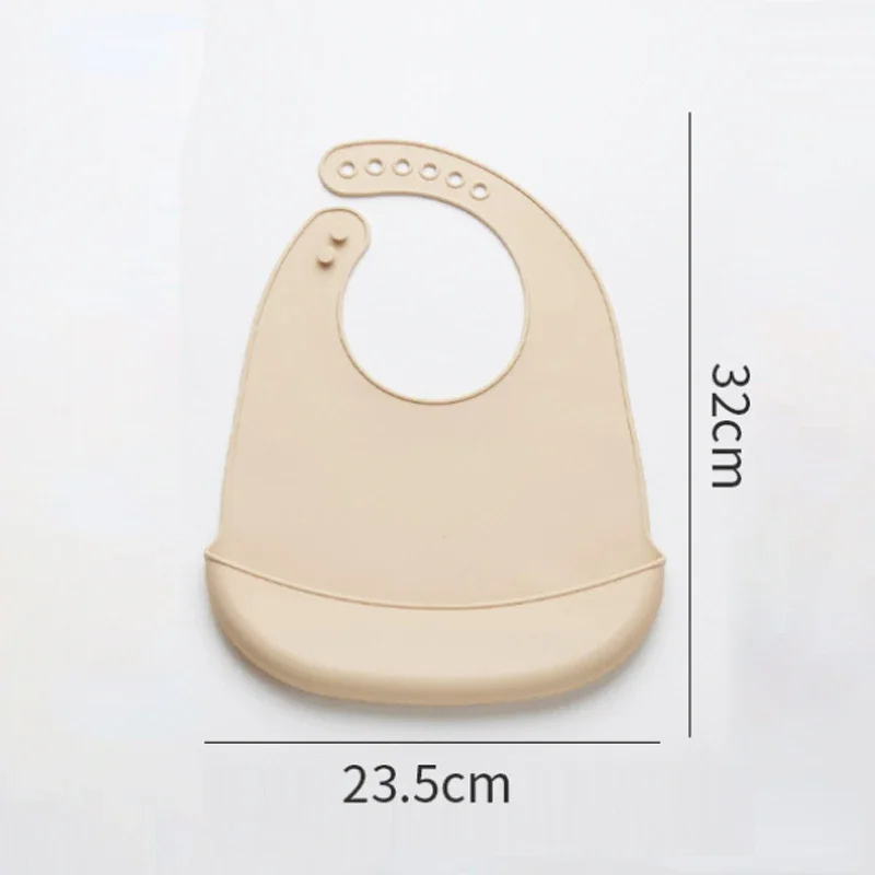 1Pcs Bib Makan Bayi Silikon Fo - Waterproof Baby Bibs Silicone ulasan dan harga