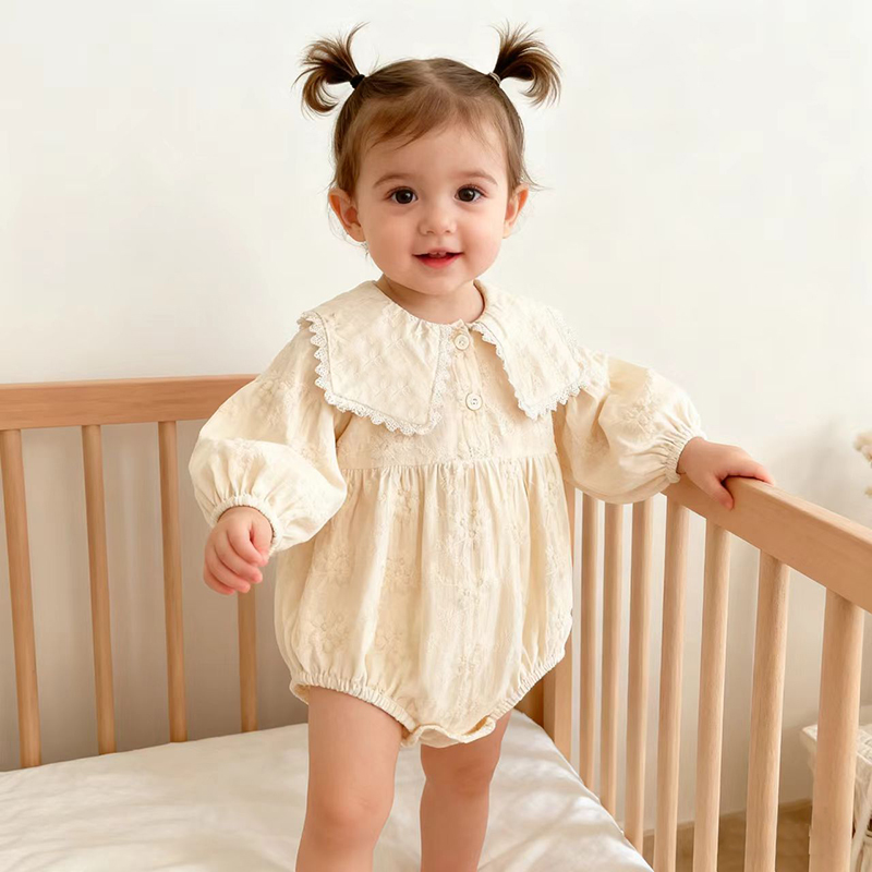 Romper One Piece Putri Manis M - Newborn Baby Girl Romper Floral ulasan dan harga
