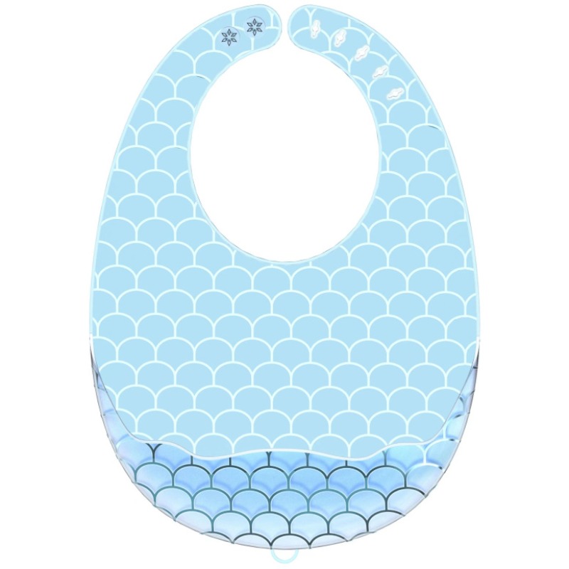 Celemek Bayi Silikon Tahan Air - Waterproof Baby Bibs Silicone ulasan dan harga