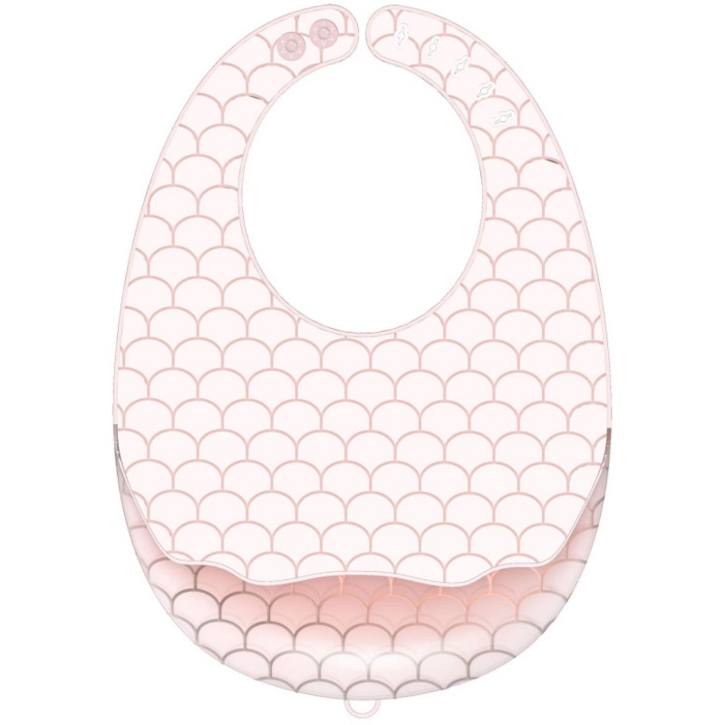 Celemek Bayi Silikon Tahan Air - Waterproof Baby Bibs Silicone ulasan dan harga