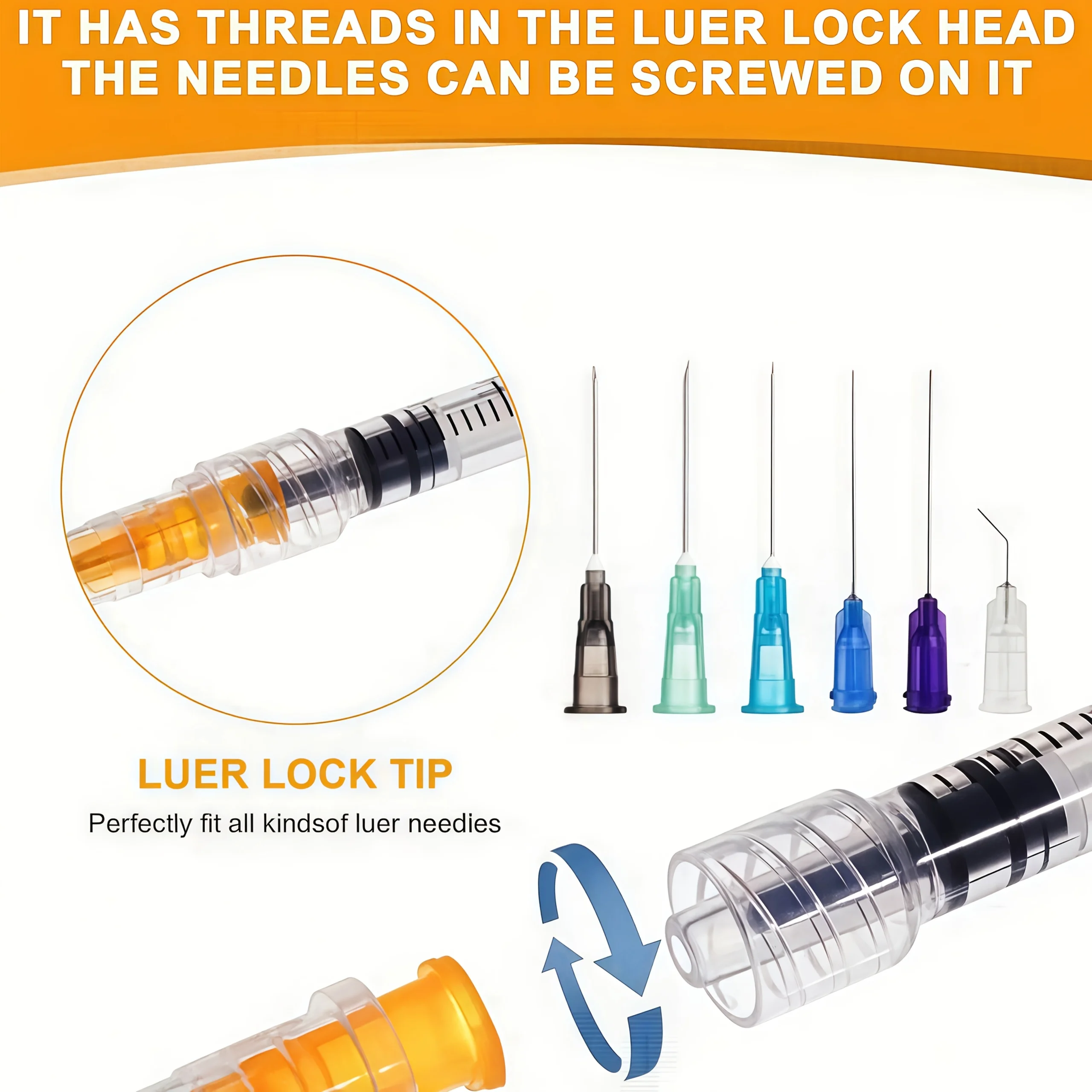 1ml Spuit Plastik Luer Lock Ta - Feeding ulasan dan harga