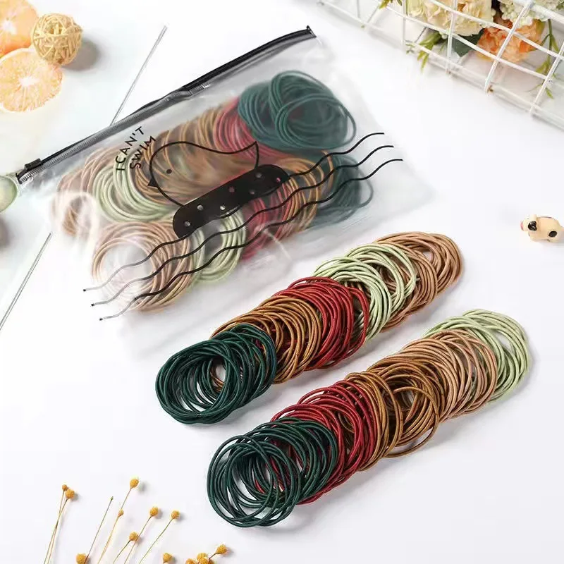 100 Buah/Lot Pita Karet Elasti - Baby Gear ulasan dan harga